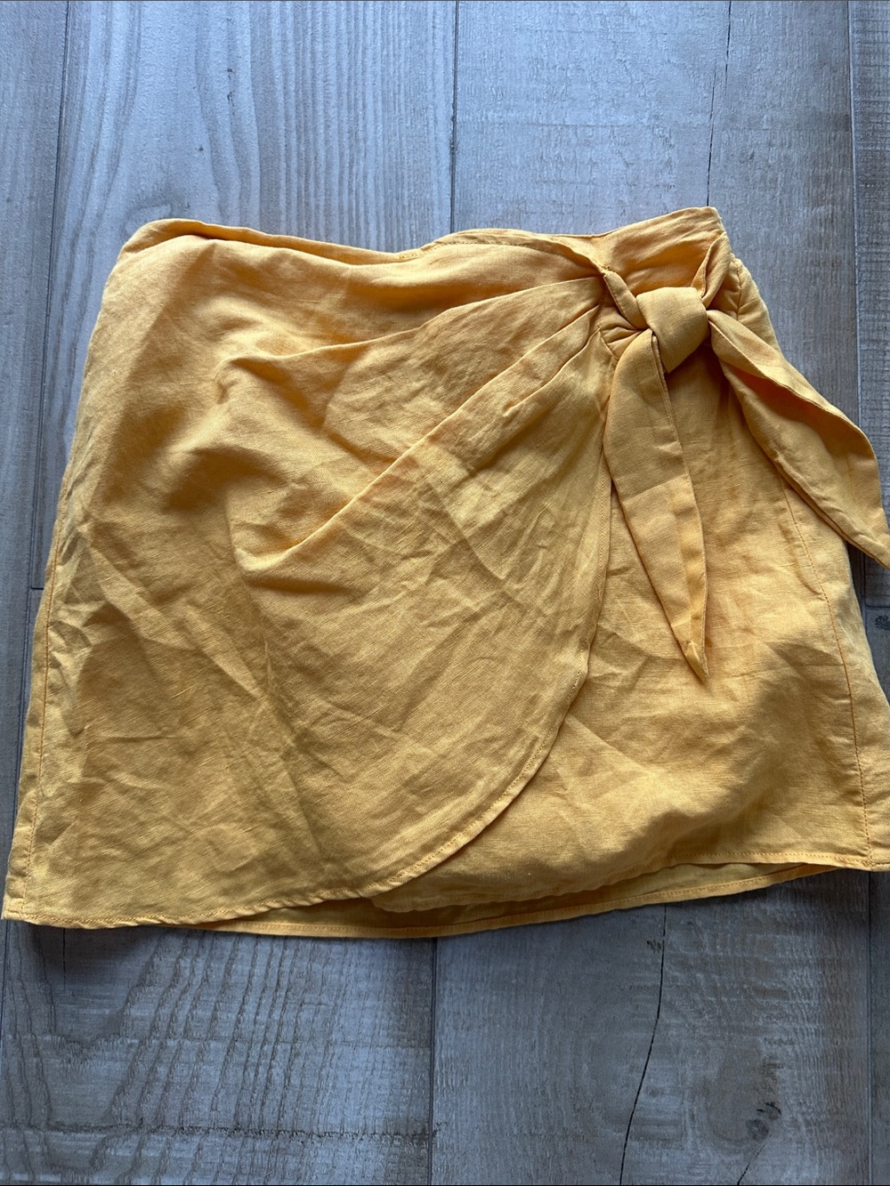 Zara Girls Yellow Sarong Wrap